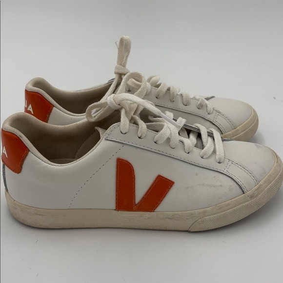 Veja Campo Chromefree Leather Extra White Fury Women Casual Shoes 7 - Picture 2 of 6